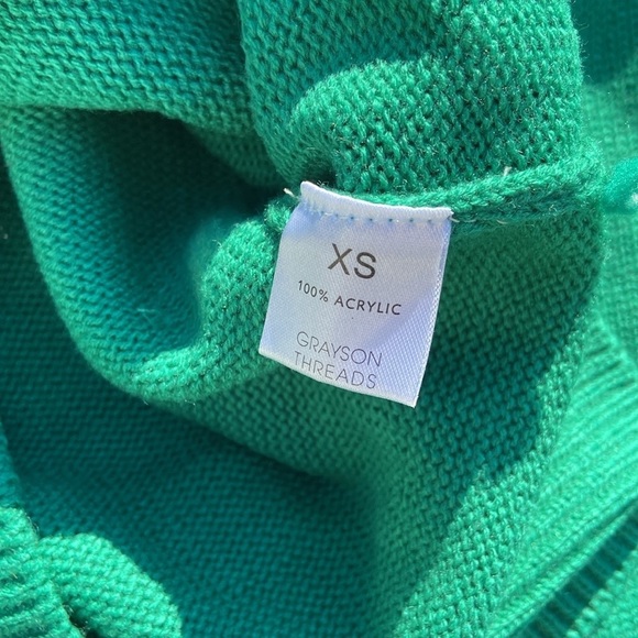 Lucky green sweater nwt ☘️☘️☘️☘️☘️☘️☘️ - Picture 5 of 5
